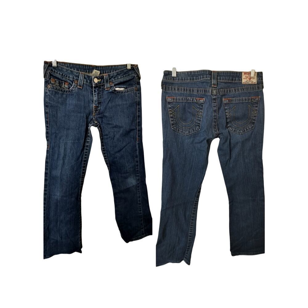 3512) True Religion Women Bootcut Jeans Size 30